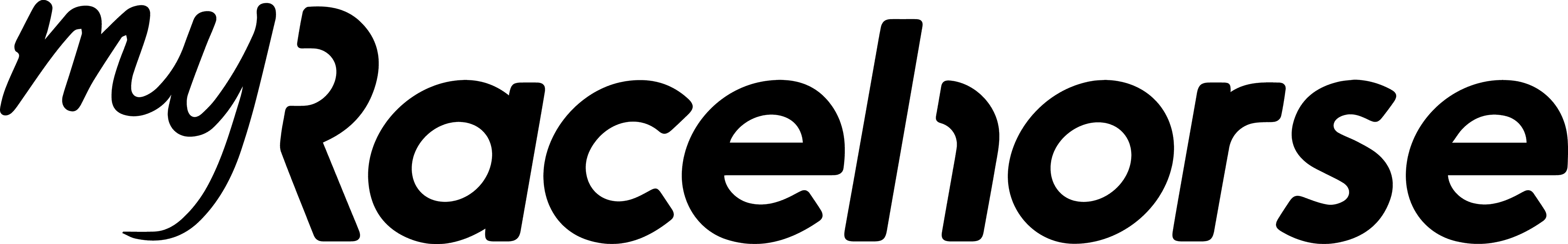 MyRaceHorse Logo blk