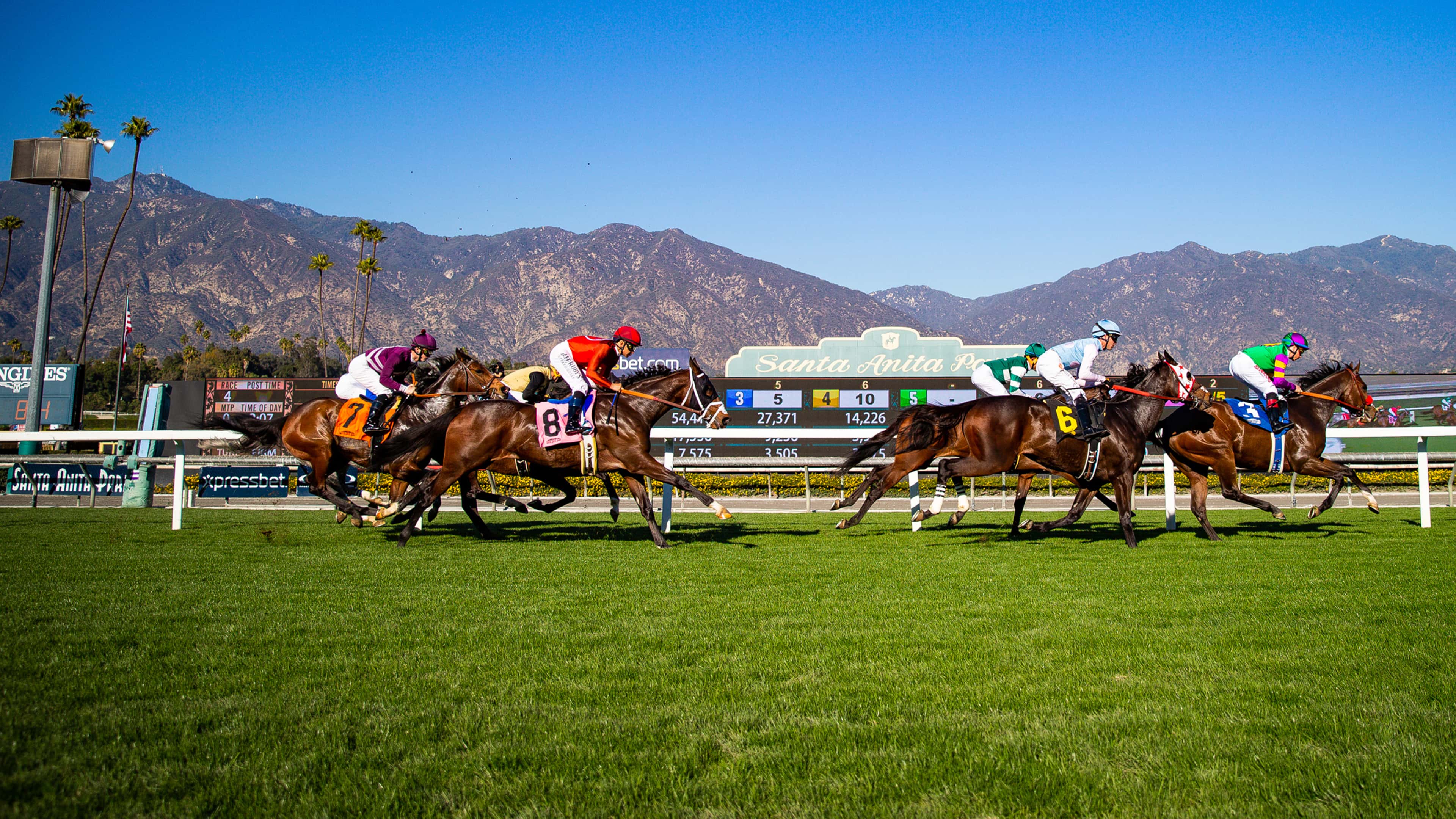 Santa Anita Park Wall Calendar 2025